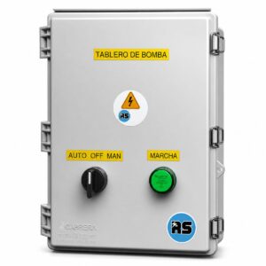Tablero para Bomba Monofasica Exterior IP67 Hasta 5,5kW