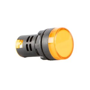 Indicador Luminoso / Piloto con LED 22mm AMBAR 230/110Vca