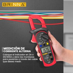 Pinza Amperometrica Digital c/ Capacimetro - Image 4