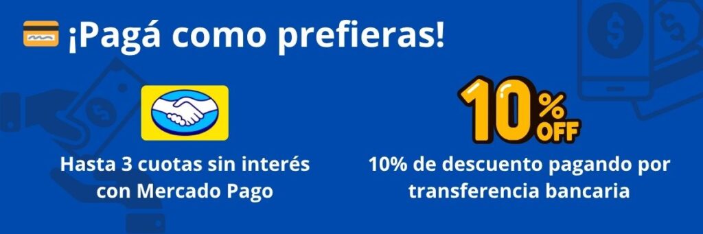 PAGA COMO PREFIERAS