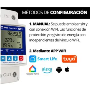 Protector Tension Smart Wifi Monofasico - Image 3
