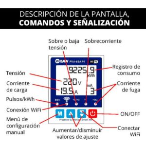 Protector Tension Smart Wifi Monofasico - Image 4