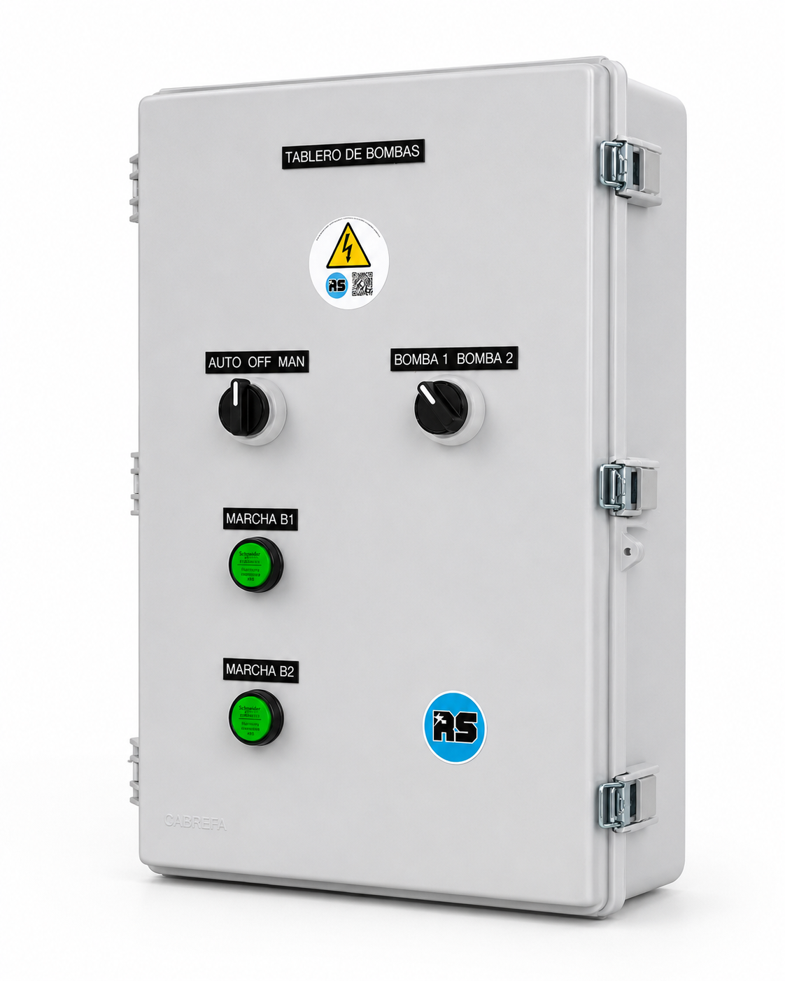 Tablero 2 Bombas Trifásicas Alternador Automático