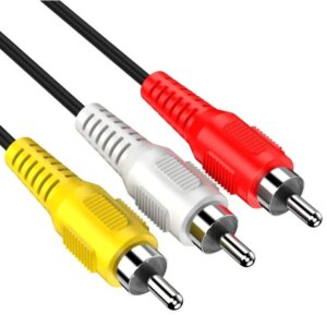 Cable Rca A Mini Plug 3.5 Tv Audio Video Dvd 1.5 Metros - Image 2