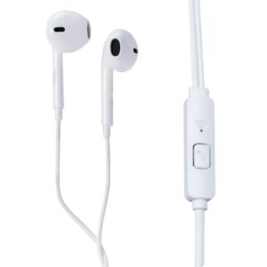 Auriculares Flat Heavy Bass Blanco