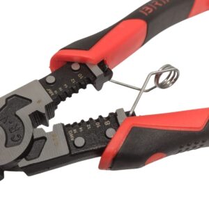 Pinza Multifuncion Alicate Pelacable Crimpeadora 8.5 Crv - Image 2