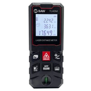 Medidor de Distancia Telemetro Laser 40m