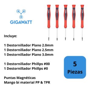 Set Destornilladores Electronica 5 Pzs Perillero Bremen 4040 - Image 2