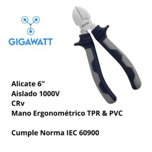 Alicate Corte Oblicuo 6" Crv Aislacion 1000v Bremen 6338 - Image 2