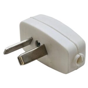 Ficha Macho Para Velador Eco Blanca