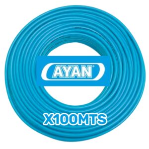 Cable Unipolar 1.5mm Celeste x 100mts - Ayan Cables