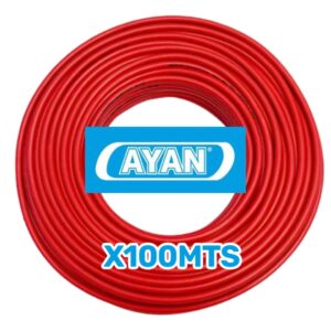 Cable Unipolar 1.5mm Rojo x 100mts - Ayan Cables