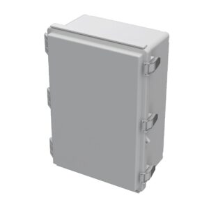 Gabinete Plastico IP67 200x300x120 Gris c/ Bandeja Perforada Cabrera