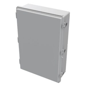 Gabinete Plastico IP67 300x450x120 Gris c/ Bandeja Perforada Cabrera