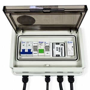 Tablero 2 Bombas Agua Monofásica Plug & Play hasta 1.5HP