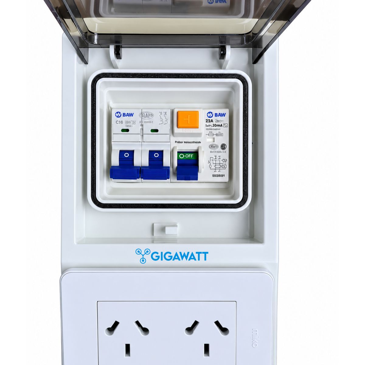 Tablero Eléctrico Obra Portátil 2 Tomas Térmica Diferencial - Imagen 6